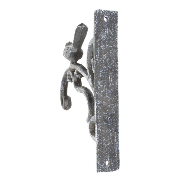 French Iron Fleur Wall Bracket Hook