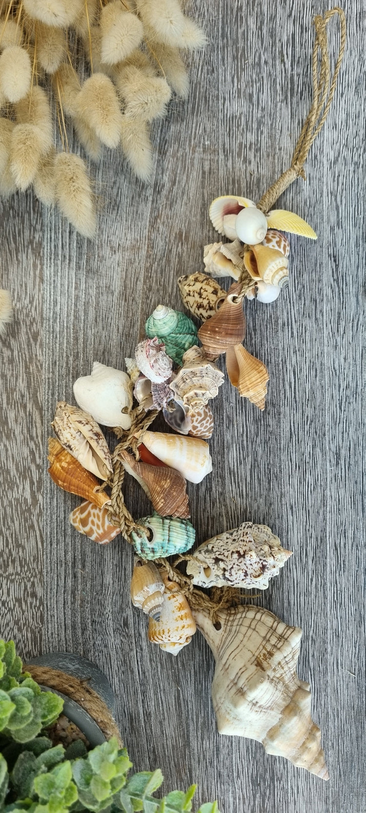 Sea Shell Garland Hanging Windchime 100cm, 70cm, 40cm