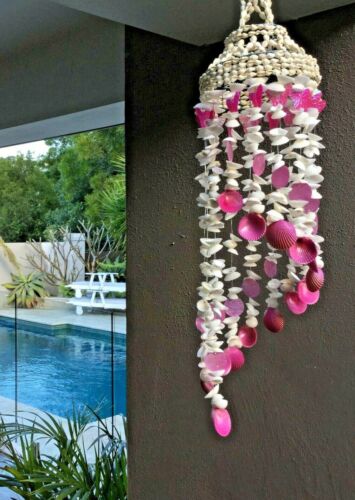 Coastal Shell & Butterfly Hanging Windchime. Various colours!